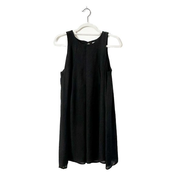 Everly Dresses & Skirts - EVERLY Little Black Sleeveless Mini Swing Dress - Size Medium‎